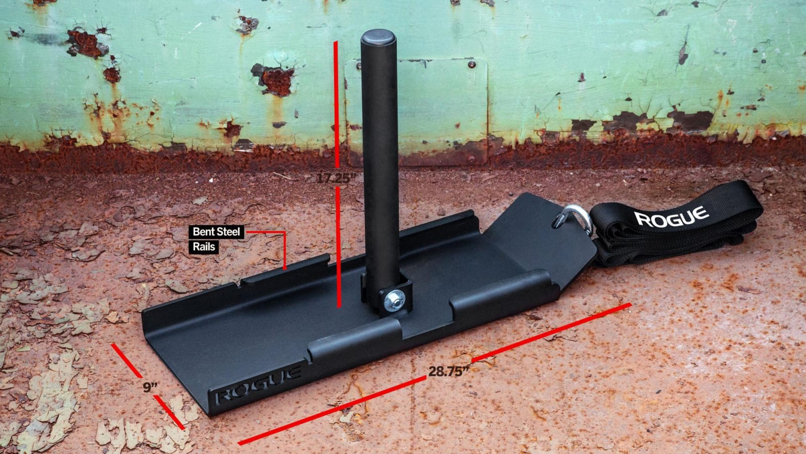 Rogue fitness sled best sale weight